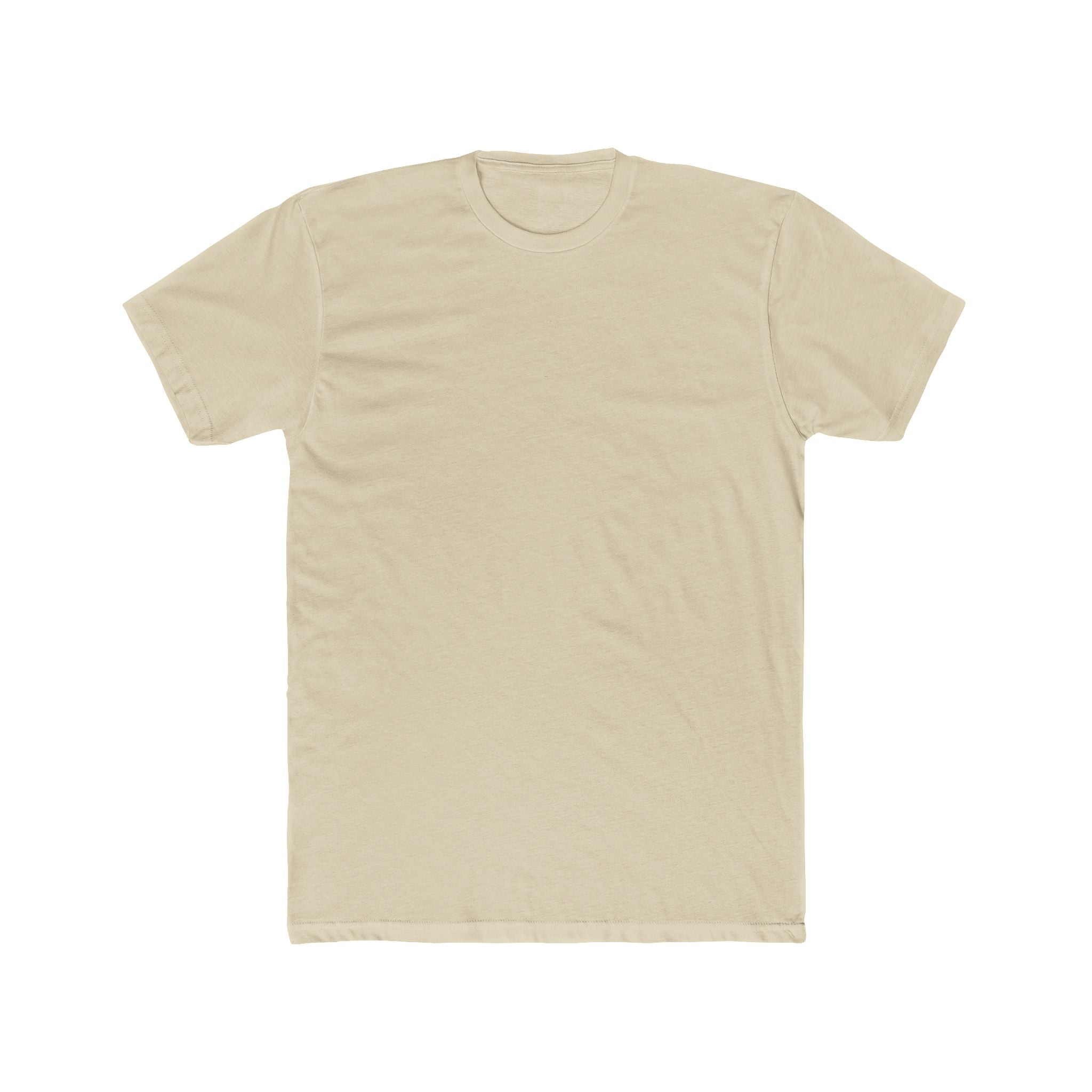 Plain White Crew T-Shirt — Classic Cotton Tee