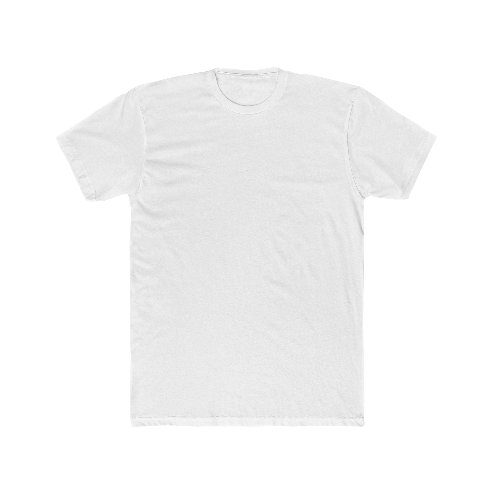 Plain White Crew T-Shirt — Classic Cotton Tee