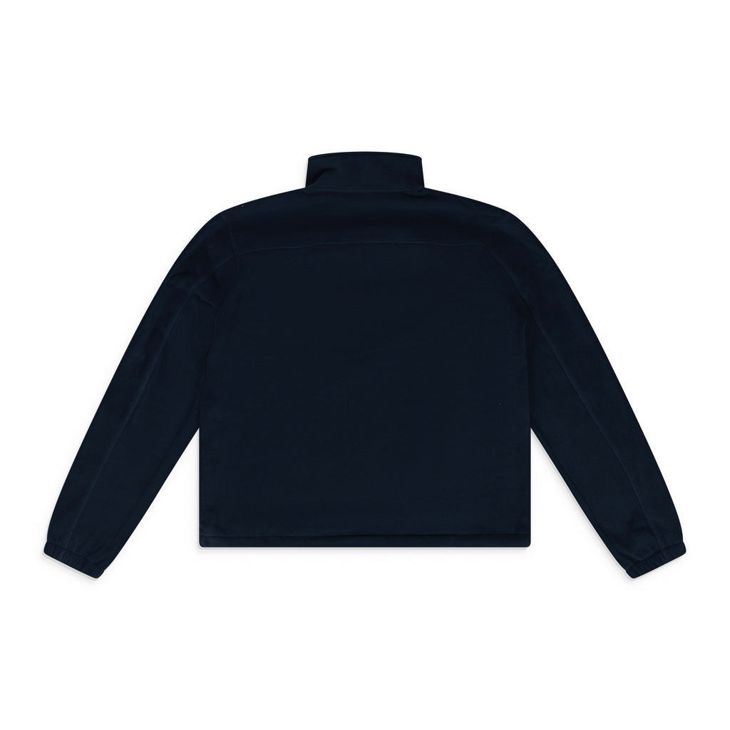Blue Quarter Zip Fleece Pullover