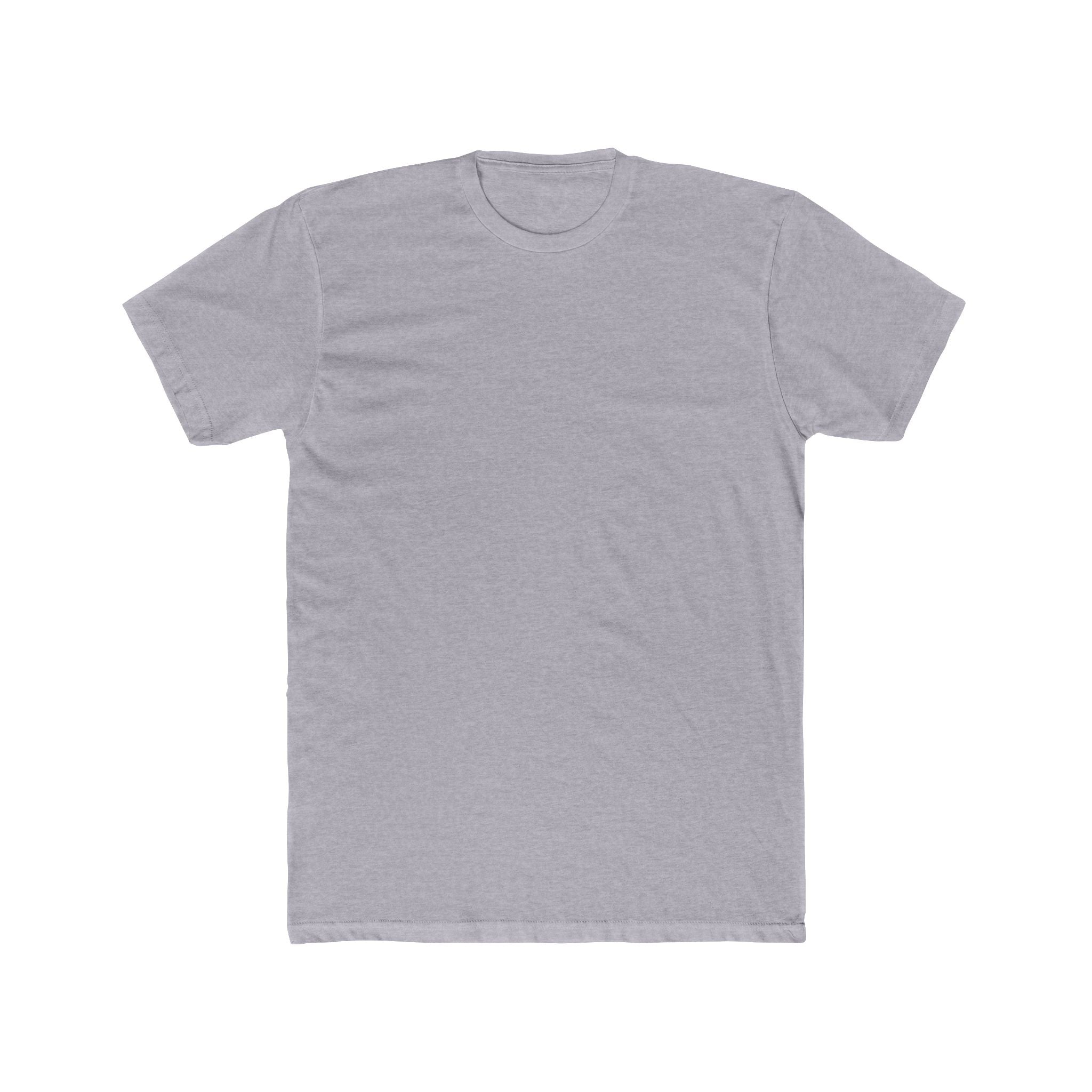 Plain White Crew T-Shirt — Classic Cotton Tee