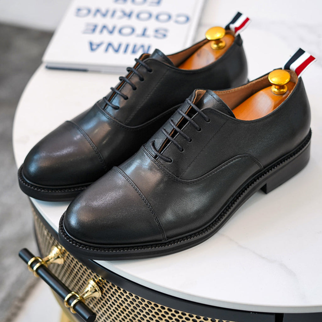 Leather shoes
