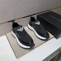 Armani Chunky Sole Slip-On Sneakers